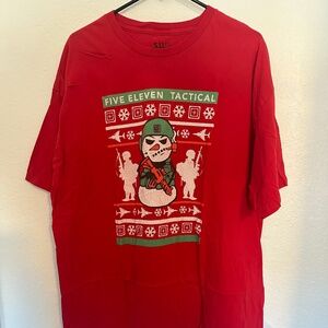 5.11 Edition limited Ugly christmas T-shirt -Size 2XL